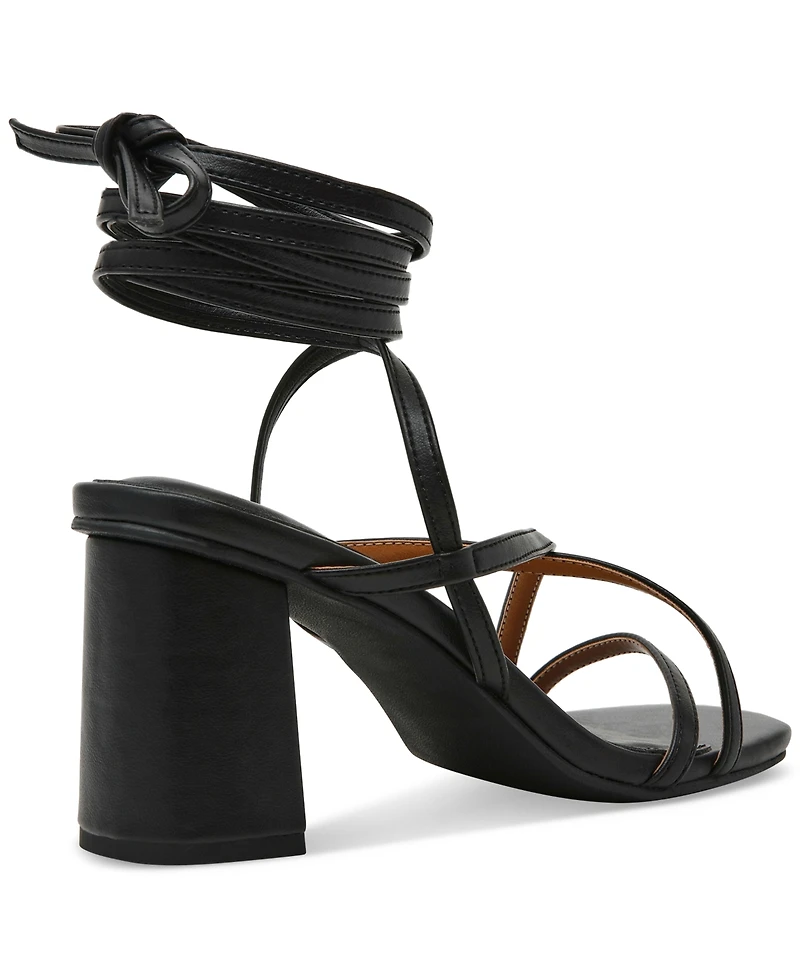 Dv Dolce Vita Women's Haze Strappy Lace-Up Block-Heel Dress Sandals