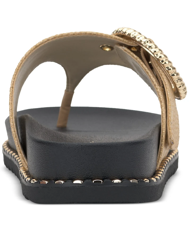 Jessica Simpson Women's Cymmeri Hooded Thong Flat Sandals