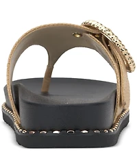 Jessica Simpson Women's Cymmeri Hooded Thong Flat Sandals