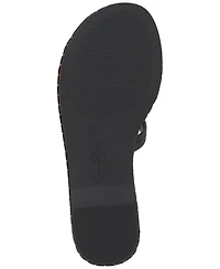 Jessica Simpson Women's Bria Rhinestone Slide Sandals