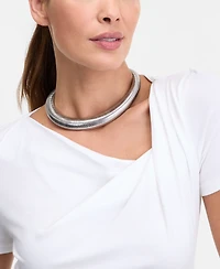 I.n.c. International Concepts Women's Asymmetric-Neck Top, Exclusively at Macy's
