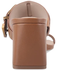 Giani Bernini Women's Hillarry Buckle Block Heel Dress Sandals, Created for Macy's