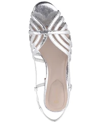 Giani Bernini Women's Myrahh Cagey Slingback Block Heel Dress Sandals, Created for Macy's