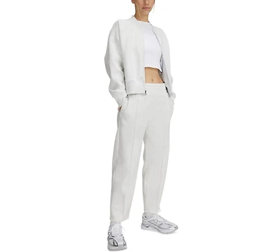 Under Armour Women's Rival Fleece Pintuck Ankle Pants
