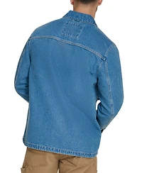 Levi's Men's Solid Full-Zip Shirt Jacket