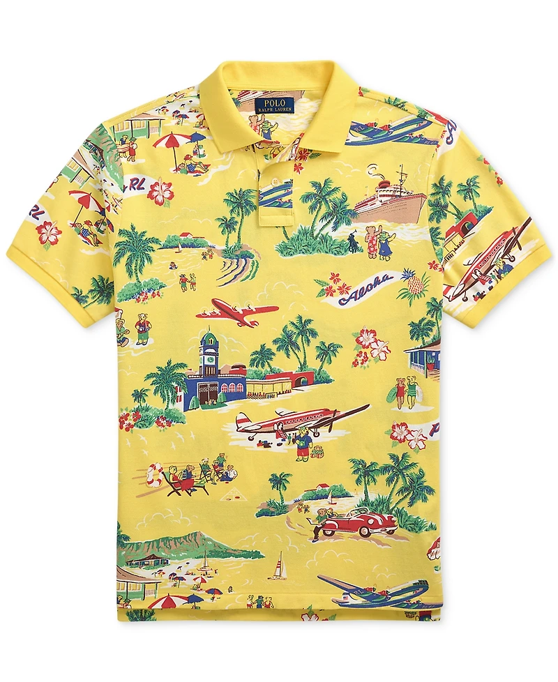 Polo Ralph Lauren Men's Classic-Fit Bear Mesh Shirt