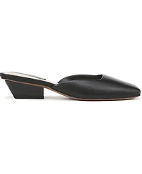 Franco Sarto Women's Nicola Square Toe Sculpted Heel Mules