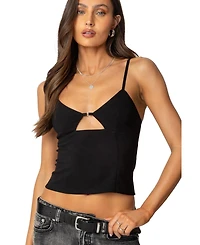 Edikted Women's Liana Cut Out Tank Top