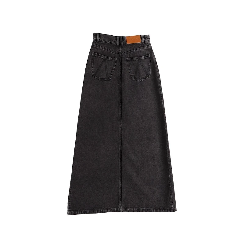 Mariana Black Denim Skirt