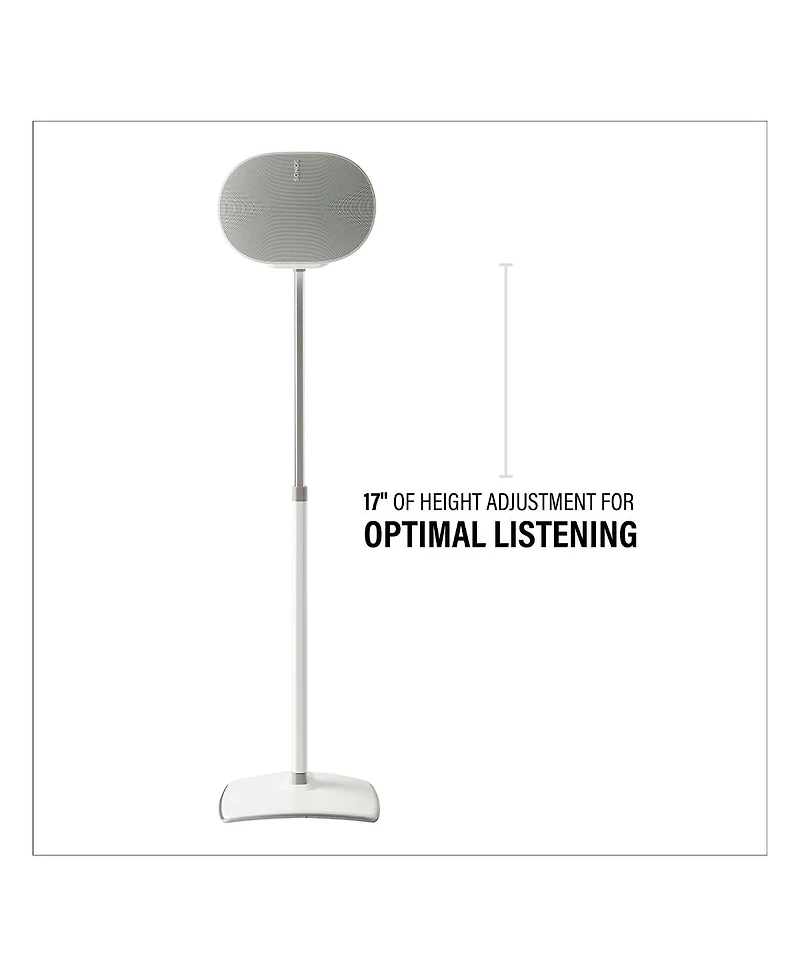 Sanus Height-Adjustable Speaker Stand for Sonos Era 300 - Each