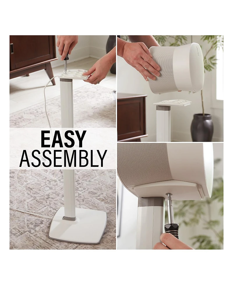 Sanus Height-Adjustable Speaker Stands for Sonos Era 300 - Pair