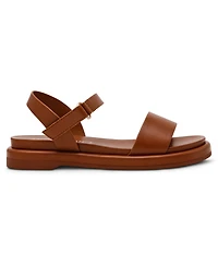 Anne Klein Women's Elani Round Toe Footbed Sandals