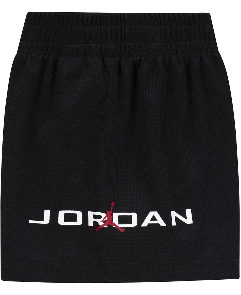 Jordan Toddler Boys 2-Piece T-Shirt and Mj Baseline Mesh Shorts Set