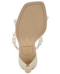 Dolce Vita Women's Grason Beaded Double-Band Kitten-Heel Dress Sandals