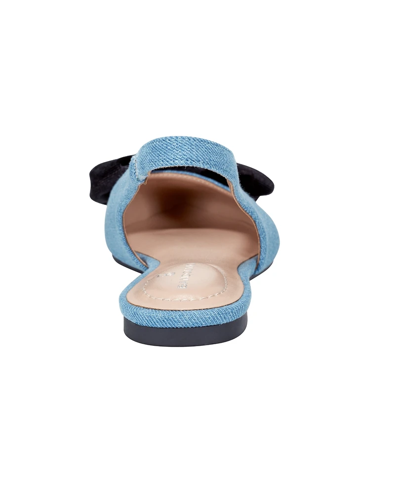 Bandolino Women's Simona Bow Slingback Flats