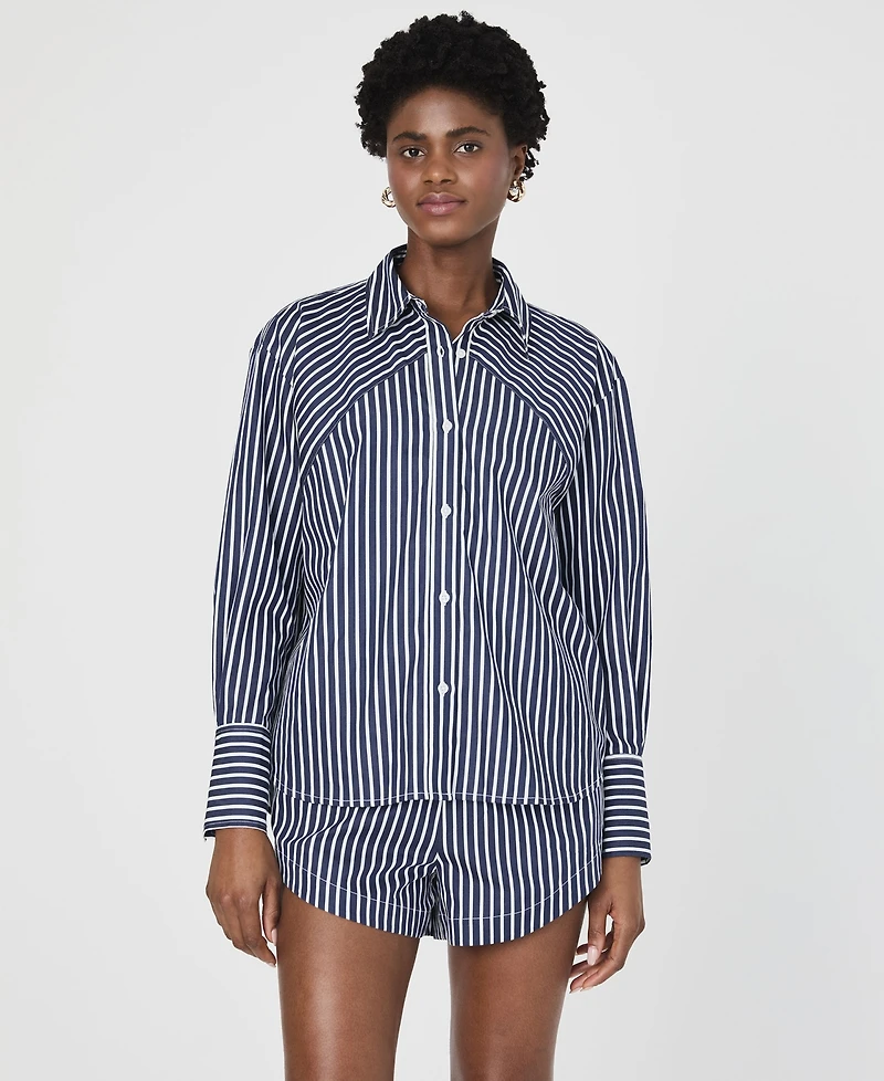 French Connection Women's Alexis Cotton Drawstring Shorts