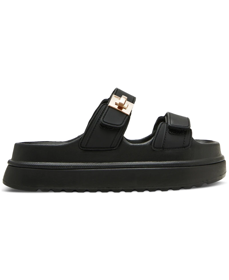 Steve Madden Women's Bigschmona Platform Slide Sandals