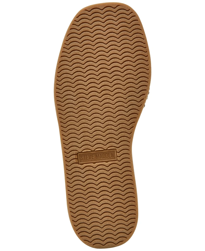 Steve Madden Women's Boardwalk Espadrille Slide Sandals