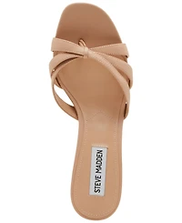 Steve Madden Women's Cary Strappy Kitten-Heel Mule Sandals