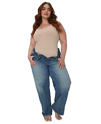 Maidenform Women's Everyday Seamless Shapewear Thong Bodysuit DMS830