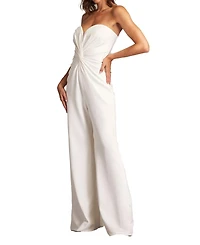 Tadashi Shoji Women's Lucas Twist-Front Jumpsuit