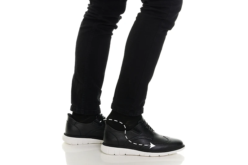 Marc Joseph New York Hill Street Hands-Free Slip On Technology Leather Wingtip Oxfords
