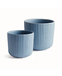 Tasha Flowerpot Planters Set of 2