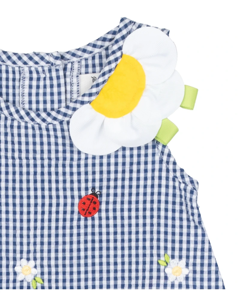Rare Editions Baby Girls 2-Piece Spring Seersucker Dress Set