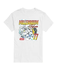 Airwaves Men's Star Wars Millennium Falcon Short Sleeve T-Shirt