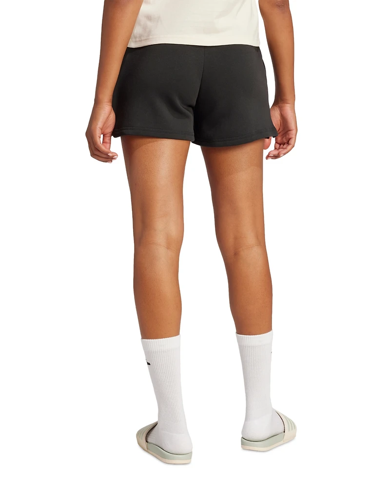 adidas Women's Essentials Small Logo Terry Shorts