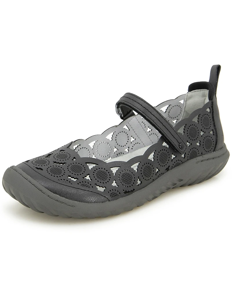 Jbu Women's Anne Casual Mary Jane Shoe