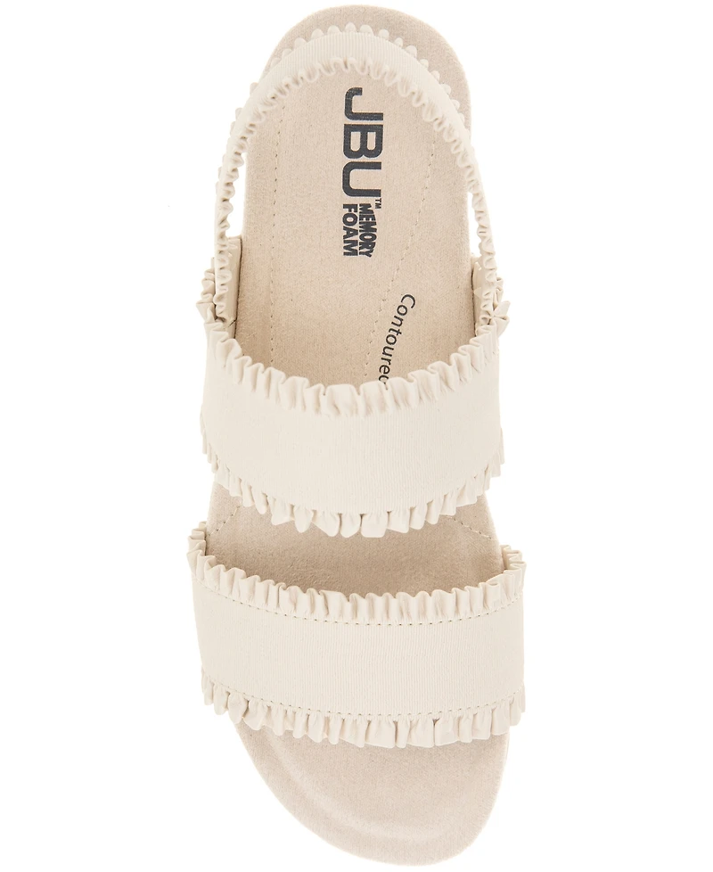 Jbu Women's Azores Casual Flat Sandal