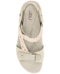 Jbu Women's Stephie Flat Sandal