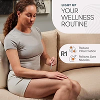 LifePro Infrared & Red Light Therapy Device for Body, Joints & Muscles Pain Relief – Portable Device with 3 Wavelengths for Inflammation Reduct