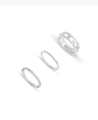 Coach Faux Stone Signature C Open Ring