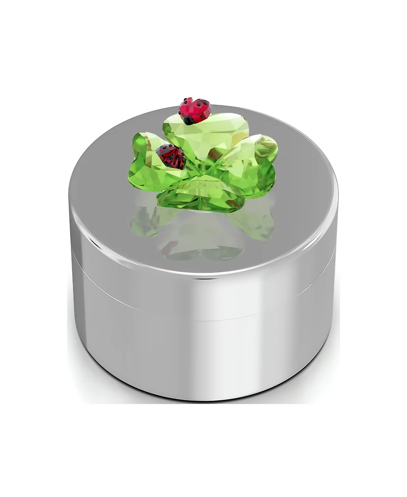 Swarovski Idyllia Clover and Ladybug Decorative Box