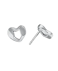Michael Kors Precious Metal-Plated Heart Stud Earrings