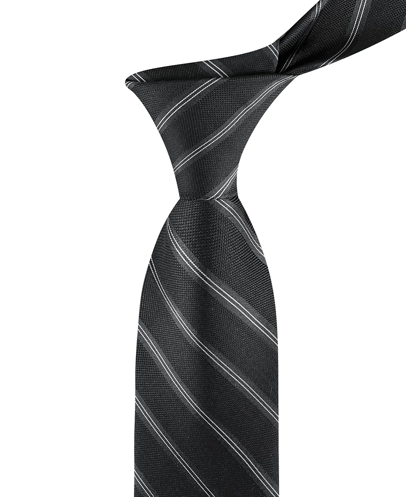 Calvin Klein Men's Birch Stripe Tie