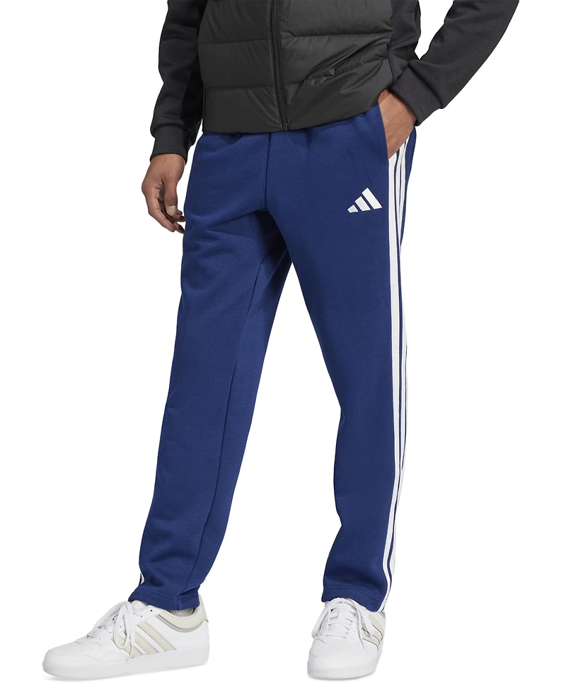 adidas Men's Essentials Regular-Fit 3-Stripes Track Pants