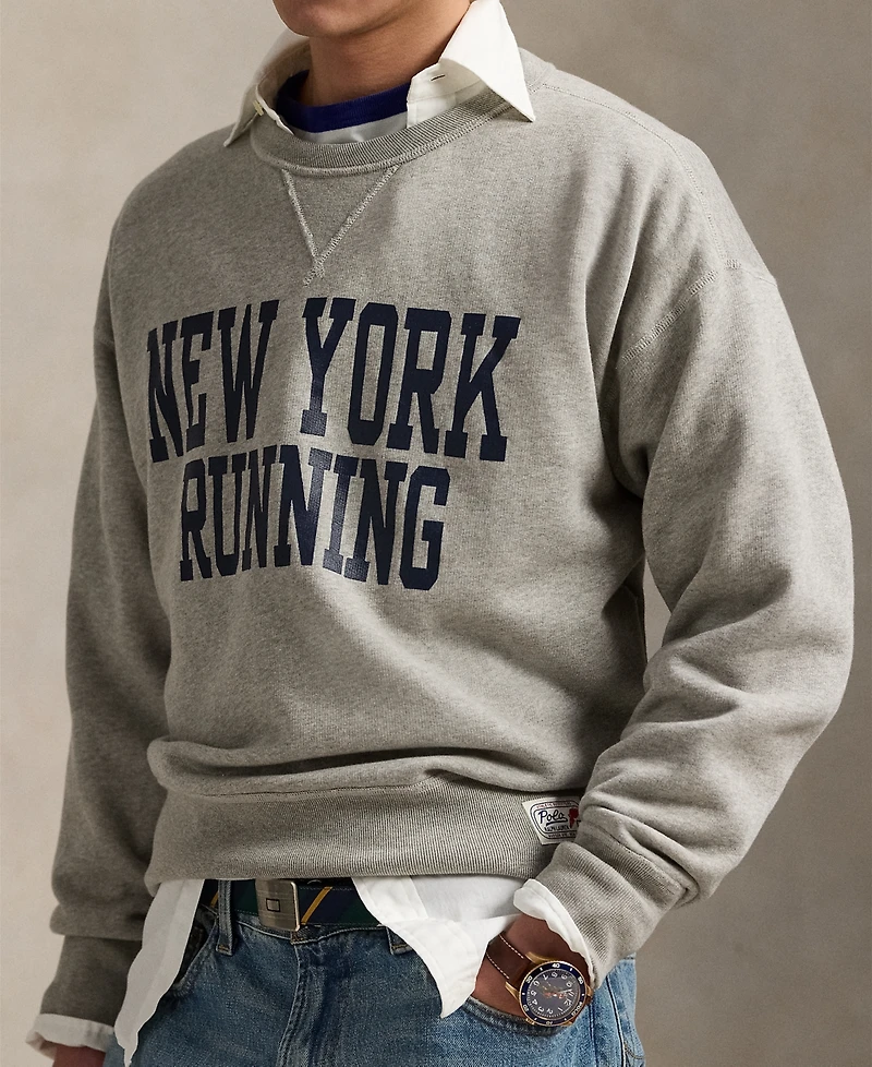 Polo Ralph Lauren Men's Vintage-Fit Fleece Graphic Sweatshirt