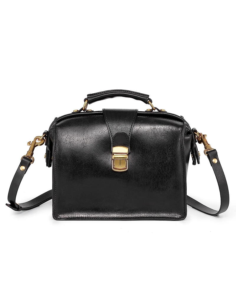 Old Trend Women's Genuine Leather Doctor Transport Satchel Bag