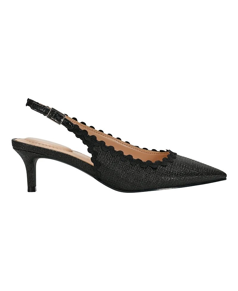 Bandolino Women's Albas Kitten Heel Slingback Pumps