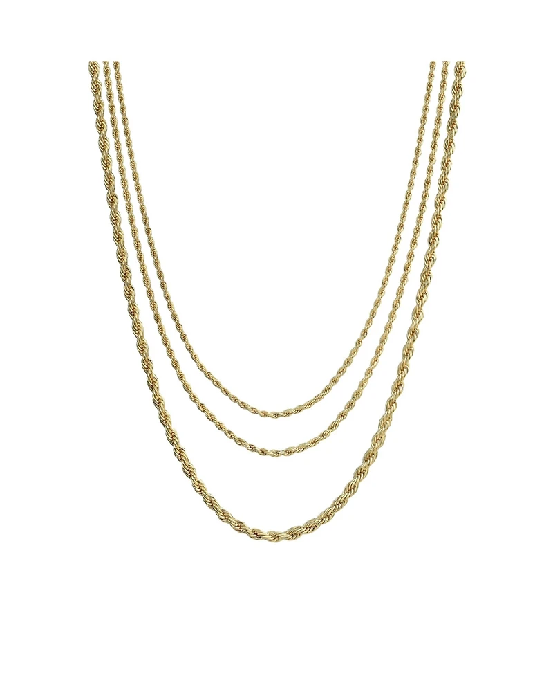Bling Jewelry Statement Sparkling Collar Necklace Gold Plated Multi Strand Choker