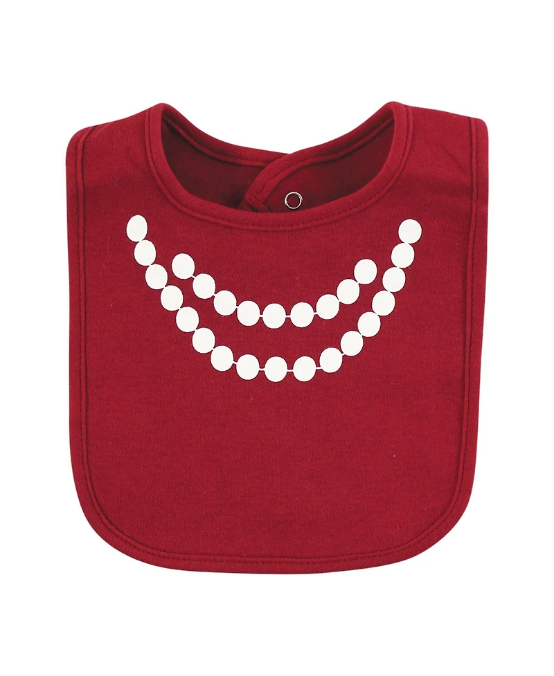 Hudson Baby Soft Cotton Mealtime Bibs