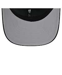 New Era Men's Black Pittsburgh Penguins Core Trucker 9SEVENTY Stretch-Snap Hat