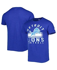 Starter Men's Heathered Blue Detroit Lions Prime Time T-Shirt