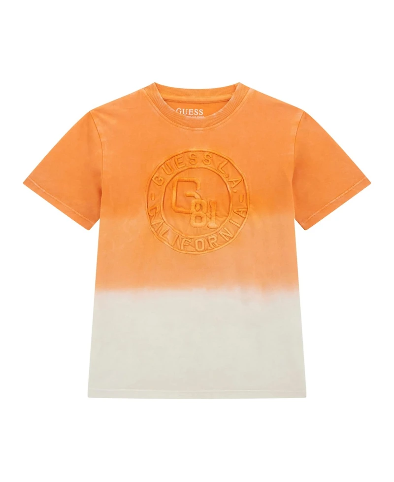 Guess Big Boys Dip Dye Short Sleeve T-Shirt