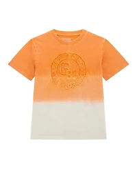 Guess Big Boys Dip Dye Short Sleeve T-Shirt