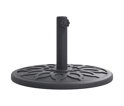 vidaXL Parasol Base Black Pe (Polyethylene) and concrete 26.5 lbs