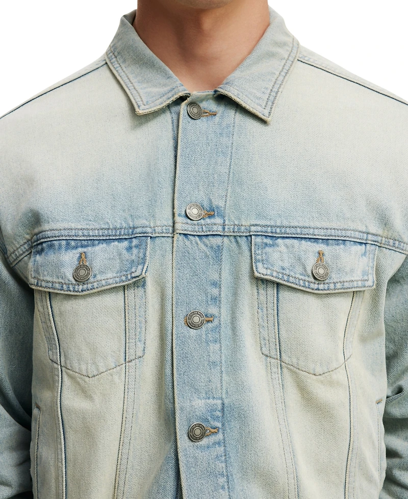 Cotton On Men's Oversized Trucker Jacket